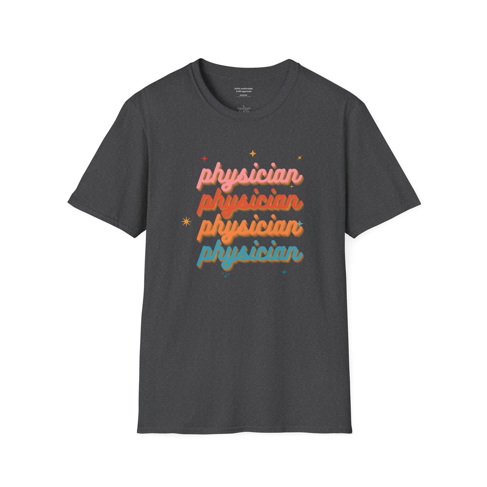 Physician Cursive Shirt - Image 5