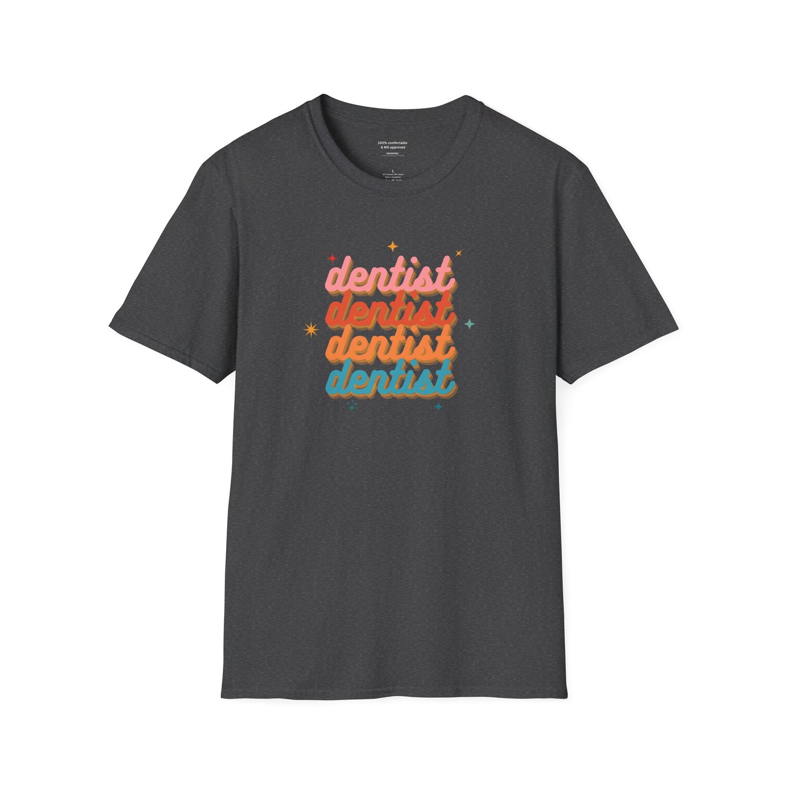 Dentist Cursive Shirt - Image 6