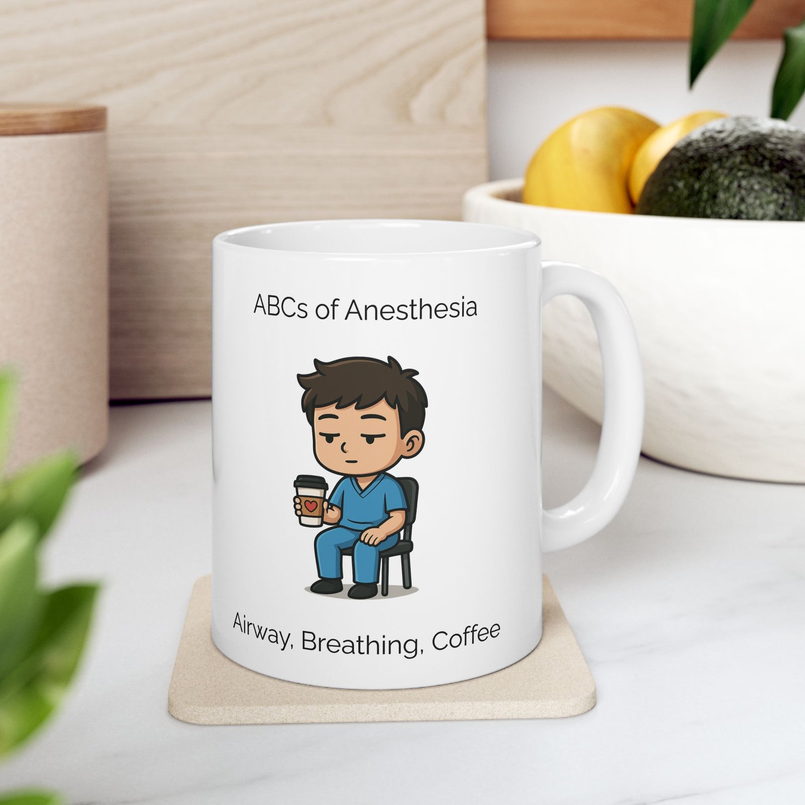 ABCs of Anesthesia (Coffee Edition) Funny Mug