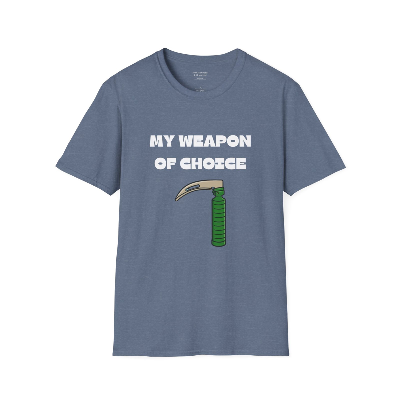 Larnygoscope Intubation Funny Anesthesia Shirt - Image 10