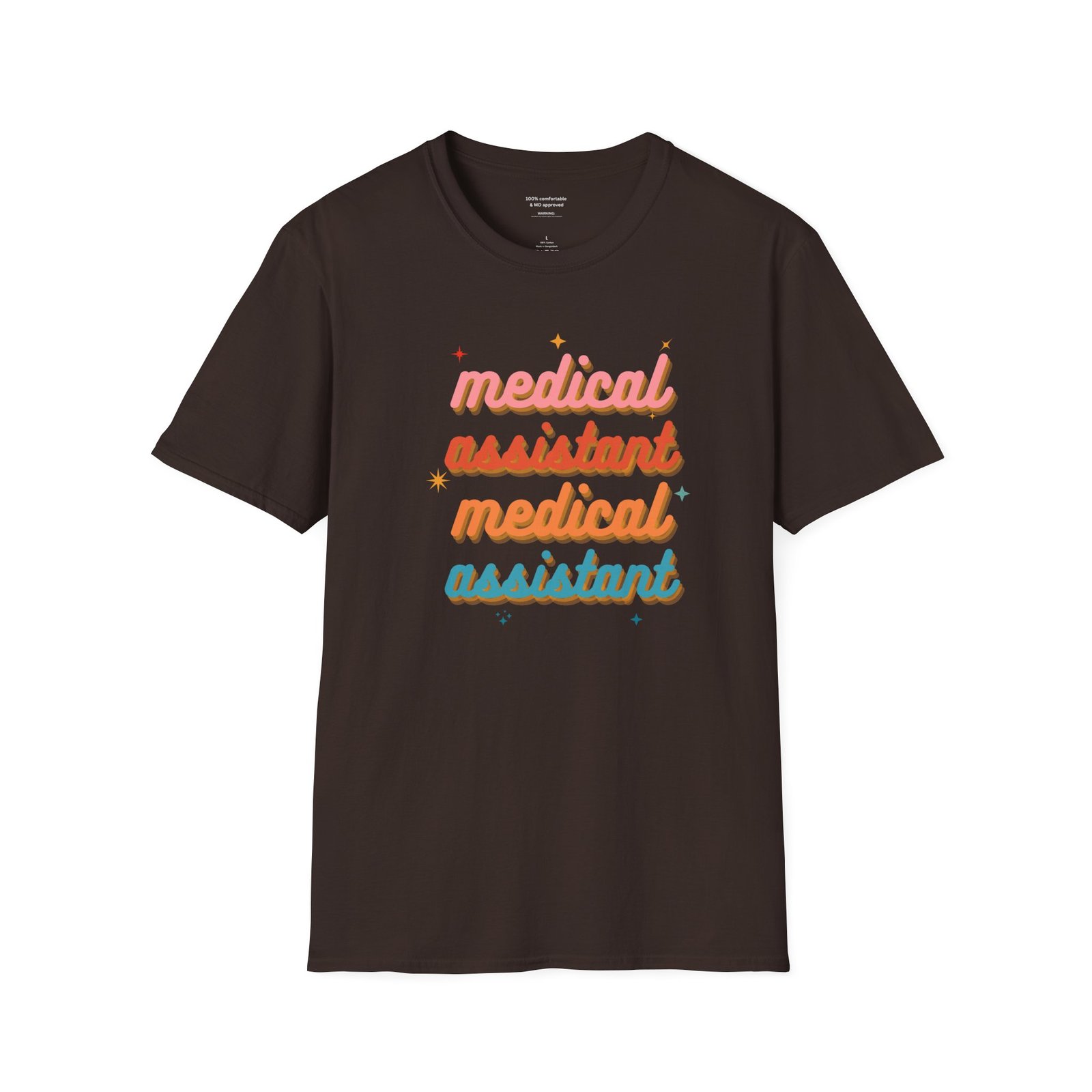 Medical Assistant Cursive Shirt - Image 6