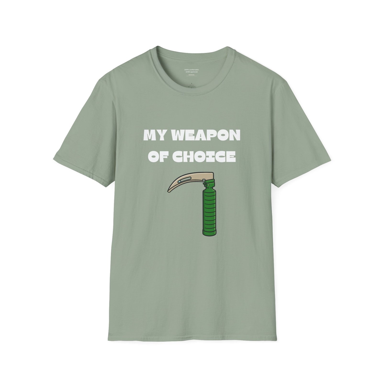 Larnygoscope Intubation Funny Anesthesia Shirt - Image 8