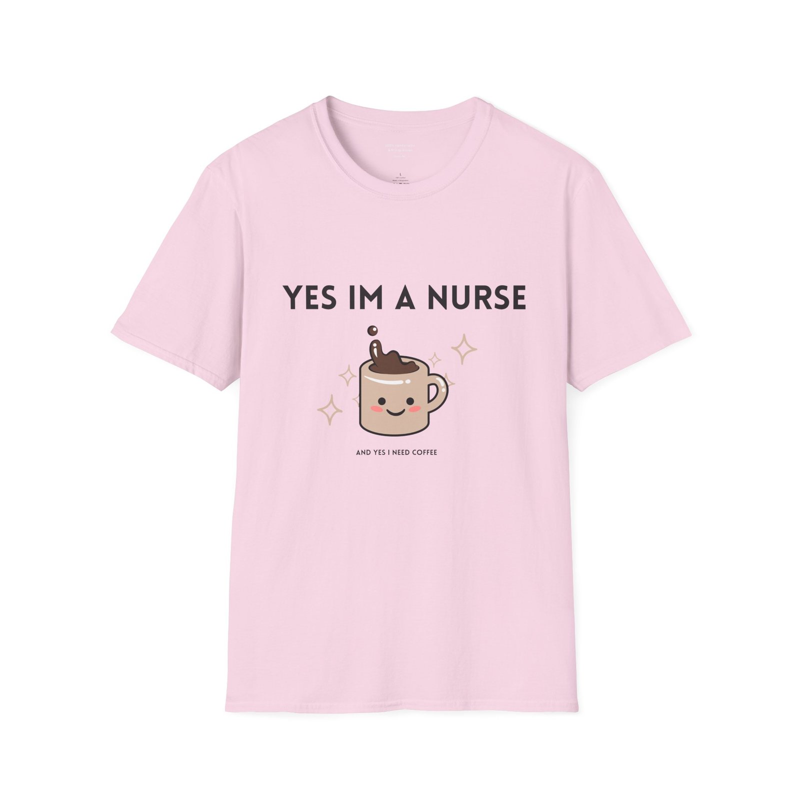 I Need Coffee Funny Nurse Shirt - Image 8
