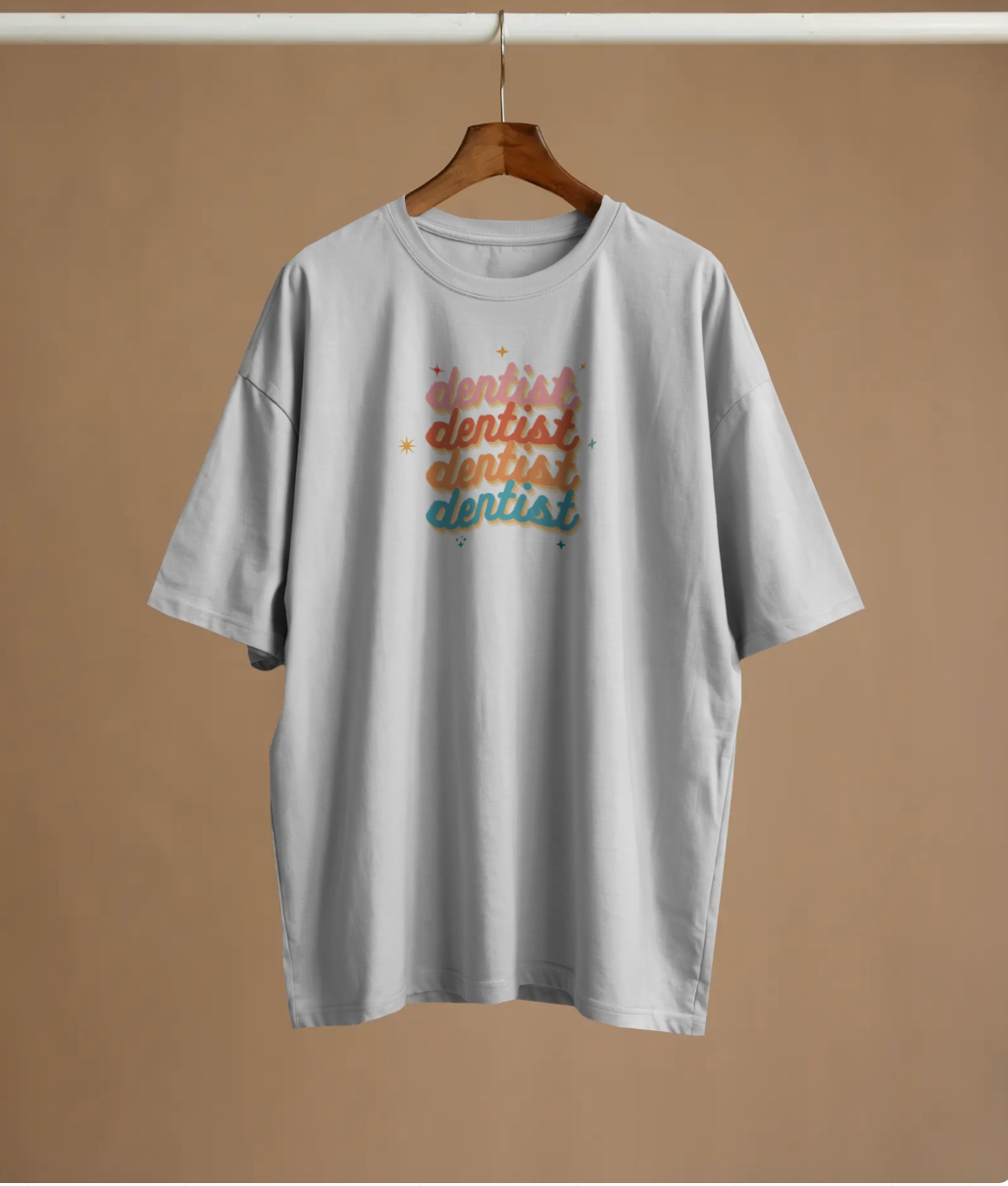 Dentist Cursive Shirt - Image 4