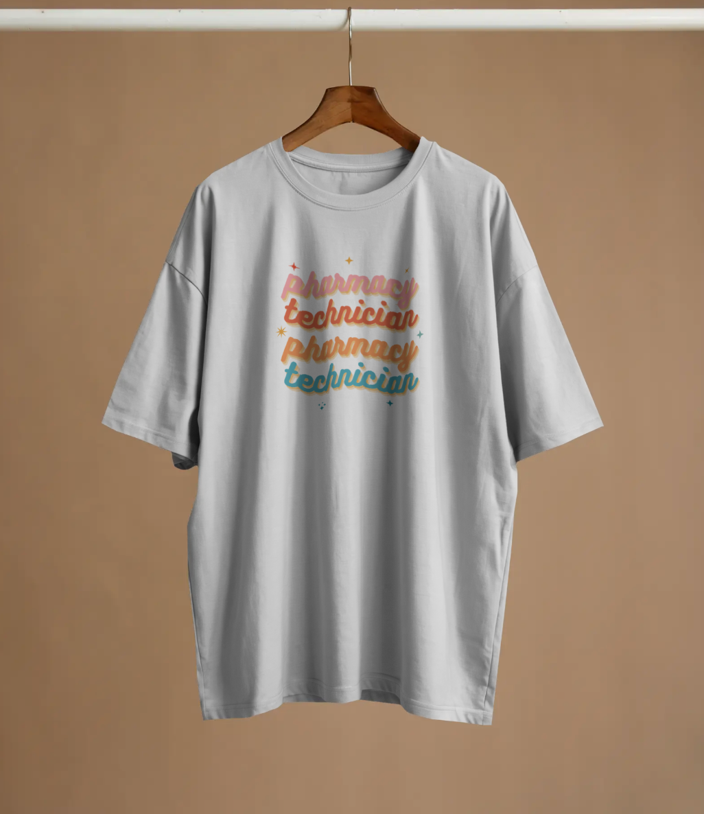 Pharmacy Tech Cursive Shirt - Image 4