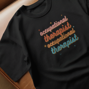Occupational Therapist Cursive Shirt