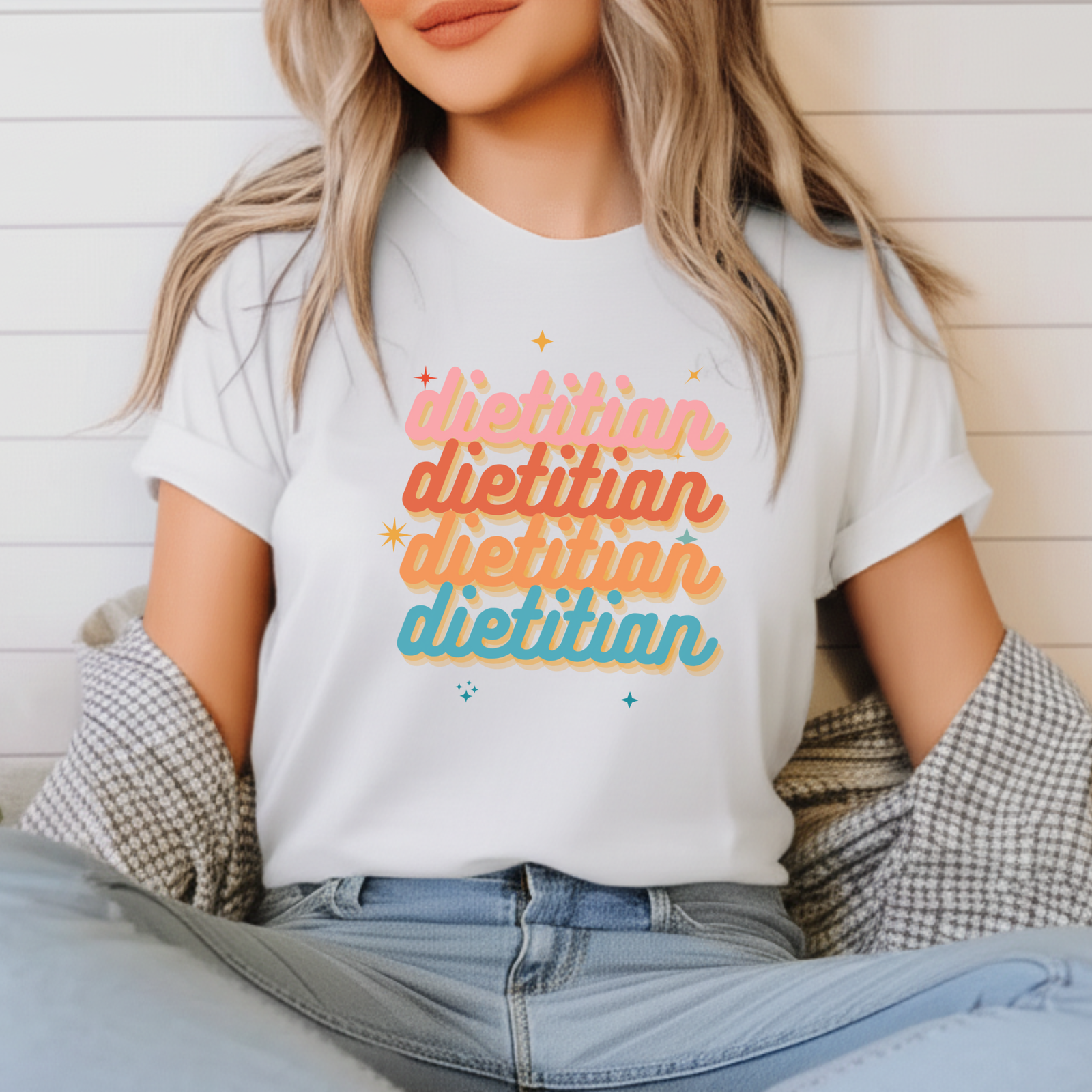 Dietitian Cursive Shirt - Image 3