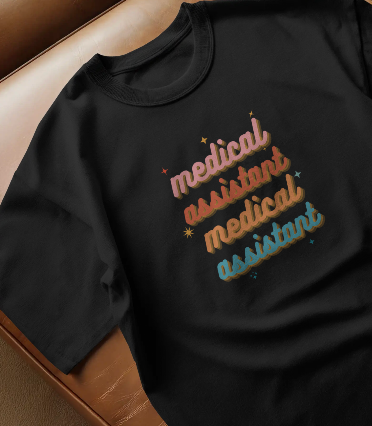 Medical Assistant Cursive Shirt