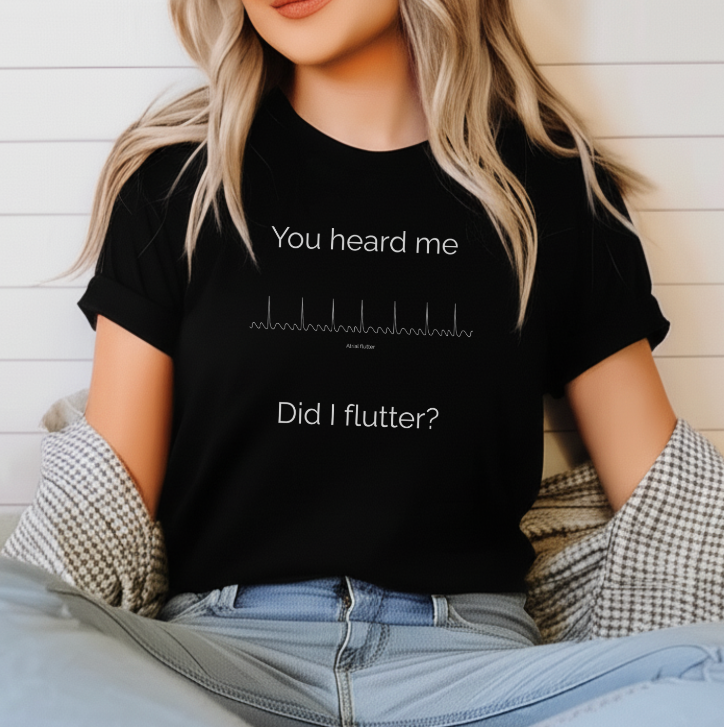 Did I Atrial Flutter Shirt - Image 3