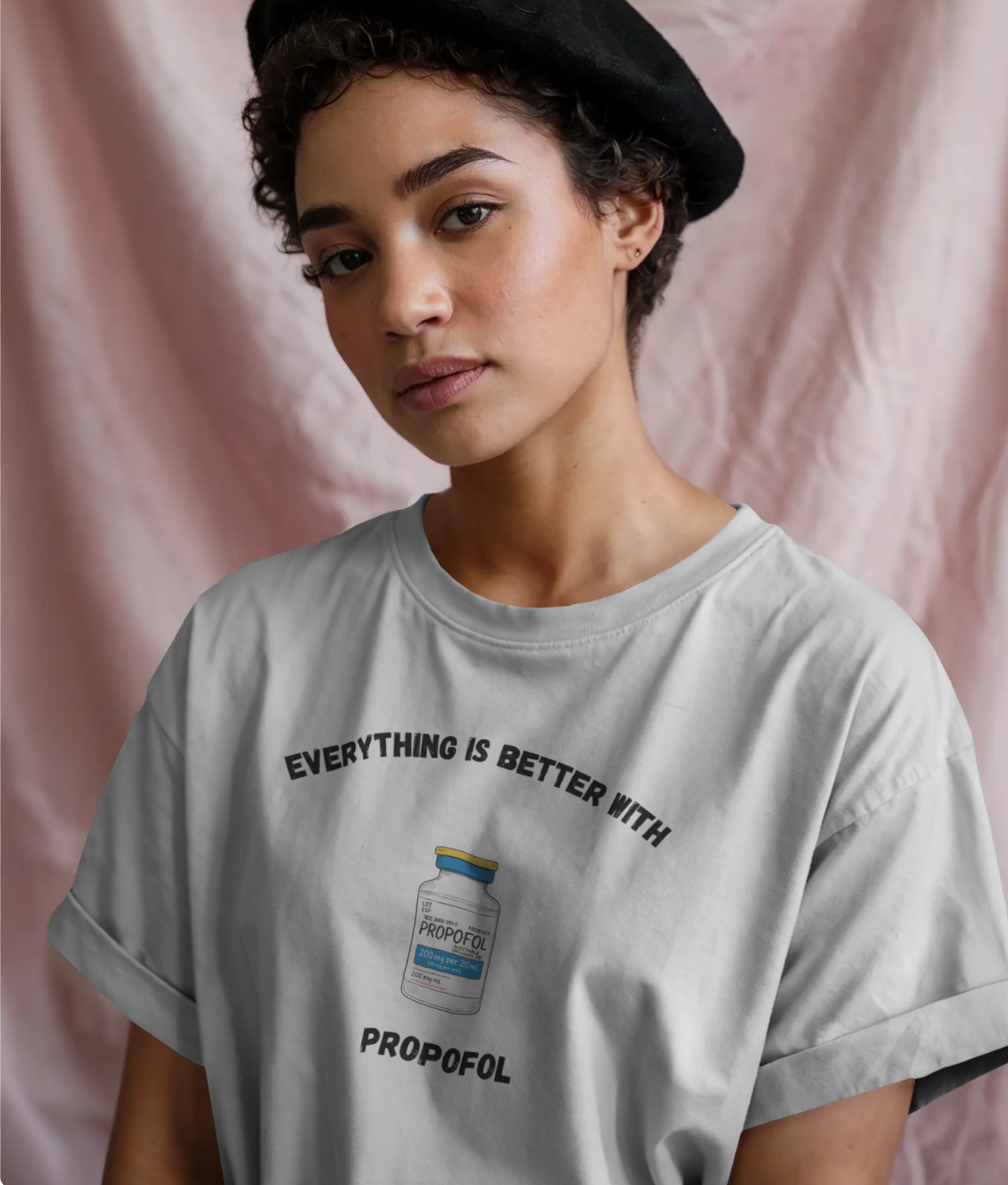 Everything is Better with Propofol Anesthesia Shirt - Image 3