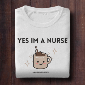 I Need Coffee Funny Nurse Shirt