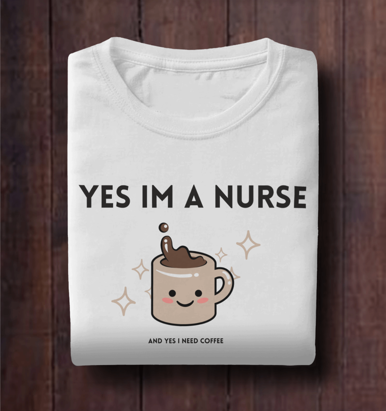 I Need Coffee Funny Nurse Shirt