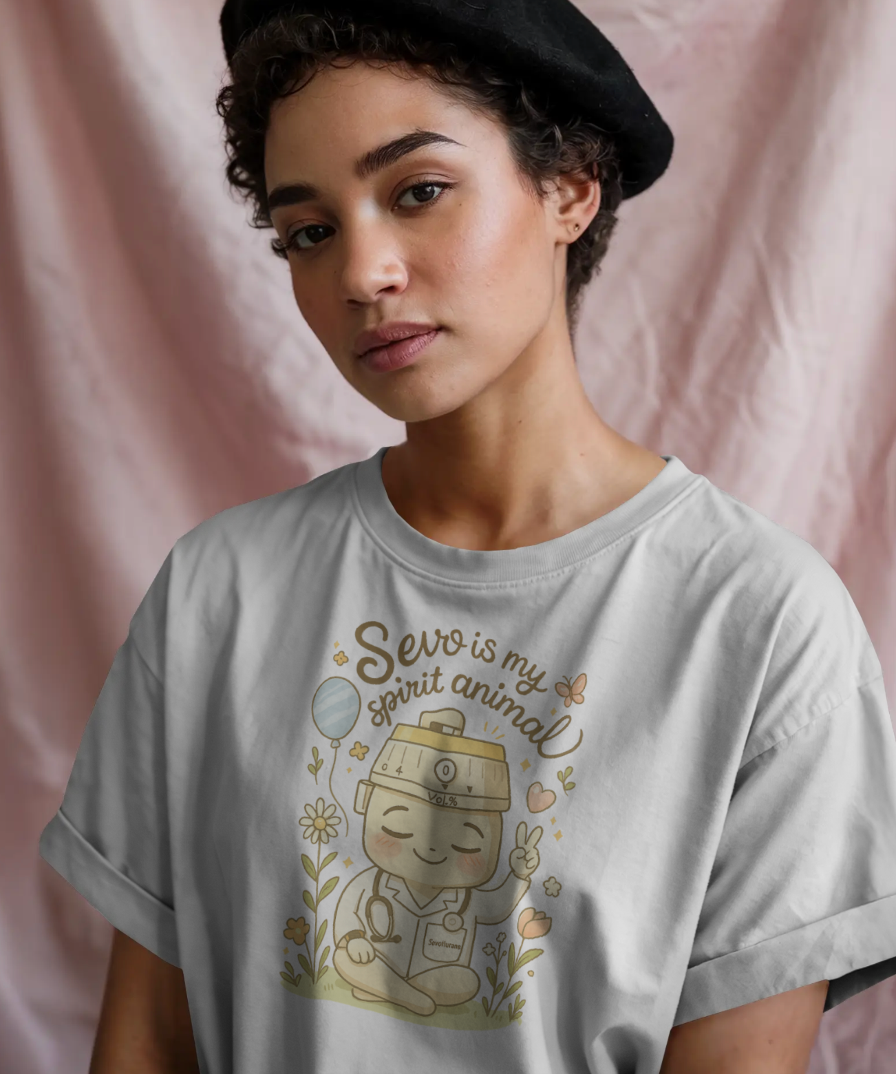 Sevoflurane Spirit Animal Anesthesia Shirt - Image 3