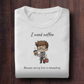 Need Coffee To Save Lives Shirt