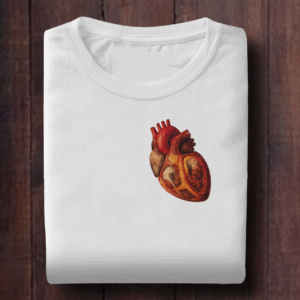 Anatomical Heart Art - Medical Gift for Doctors, Nurses, Students