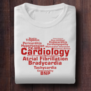 Cardiology Heart Art - Medical Gift for Doctors, Nurses, Med Students