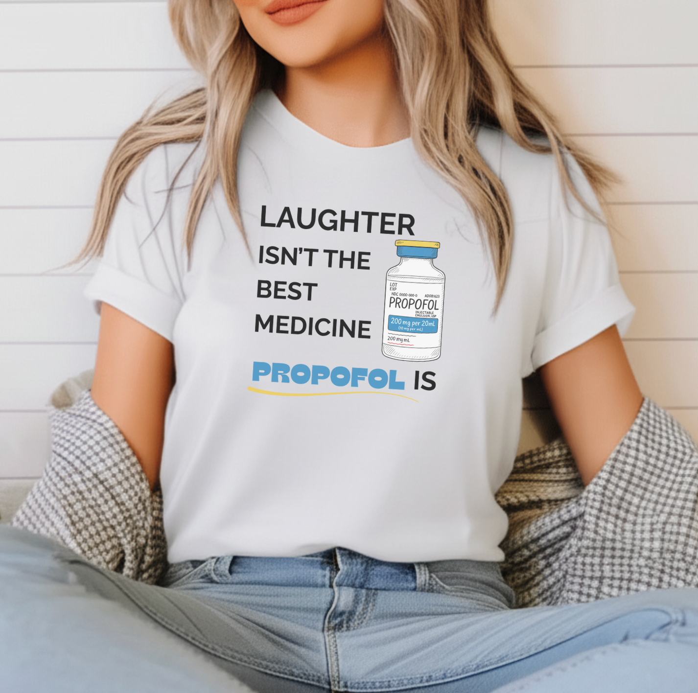 Propofol Is The Best Medicine Anesthesia Shirt - Image 4