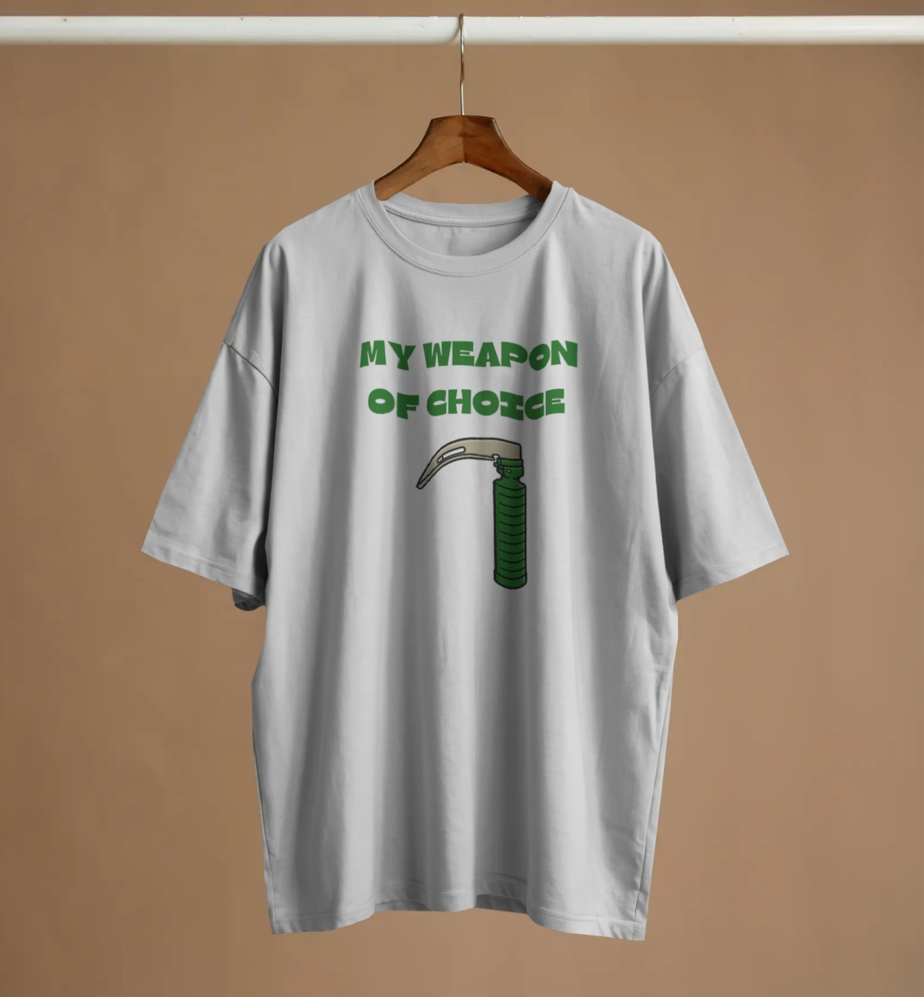 Larnygoscope Intubation Funny Anesthesia Shirt - Image 2