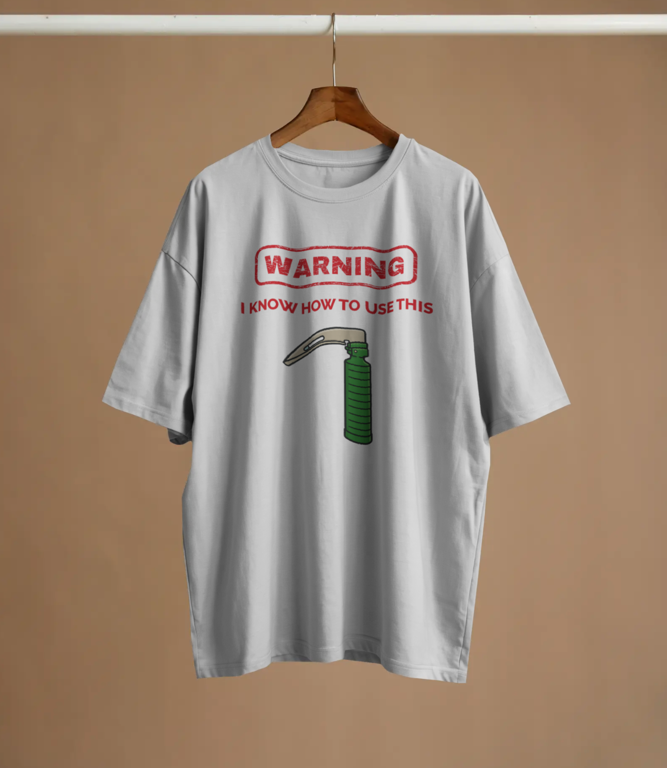 Larnygoscope Intubation Funny Anesthesia Shirt - Image 2
