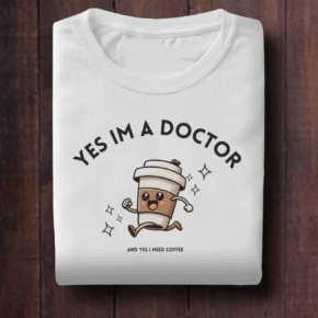 Yes I'm A Doctor & Need Coffee Shirt