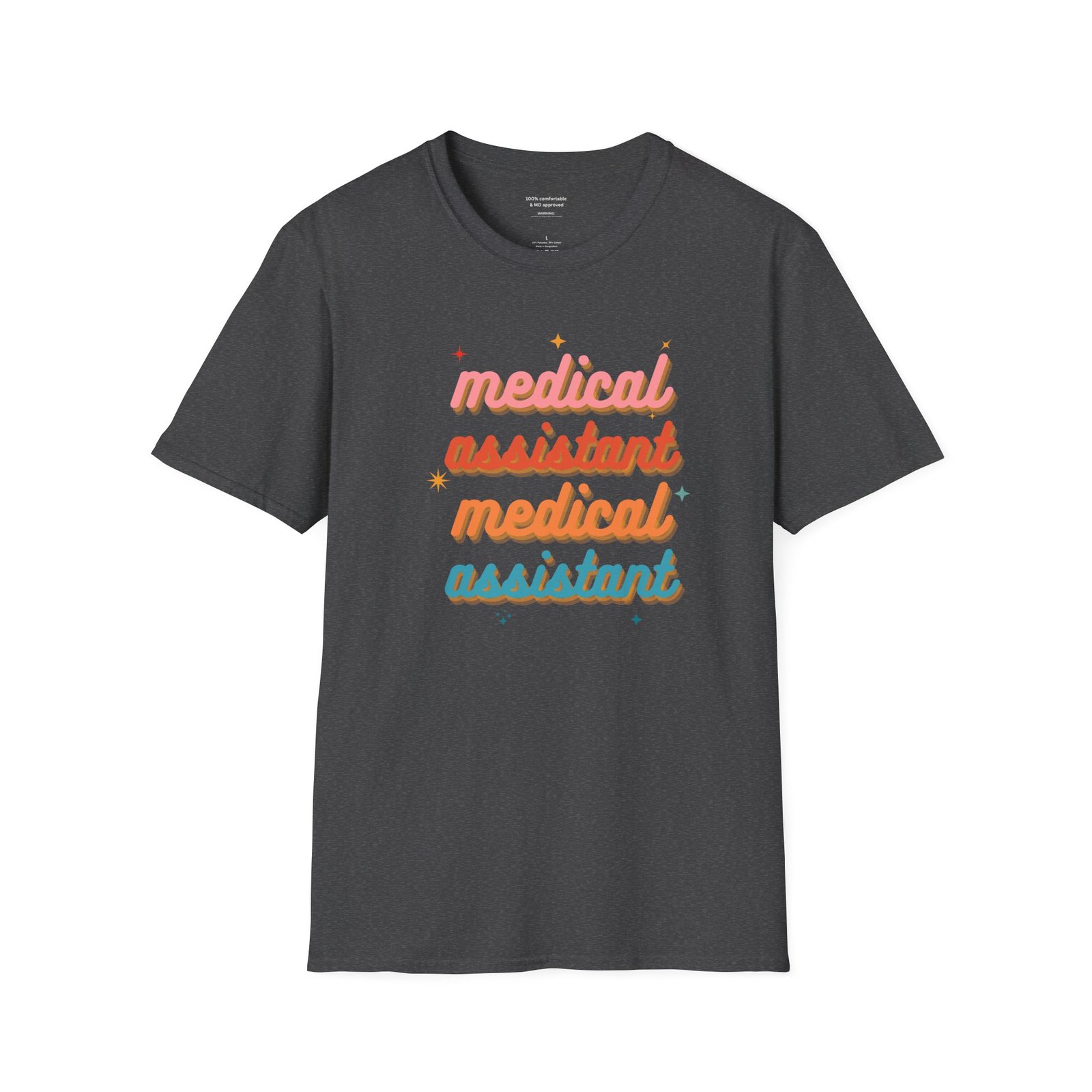 Medical Assistant Cursive Shirt - Image 8