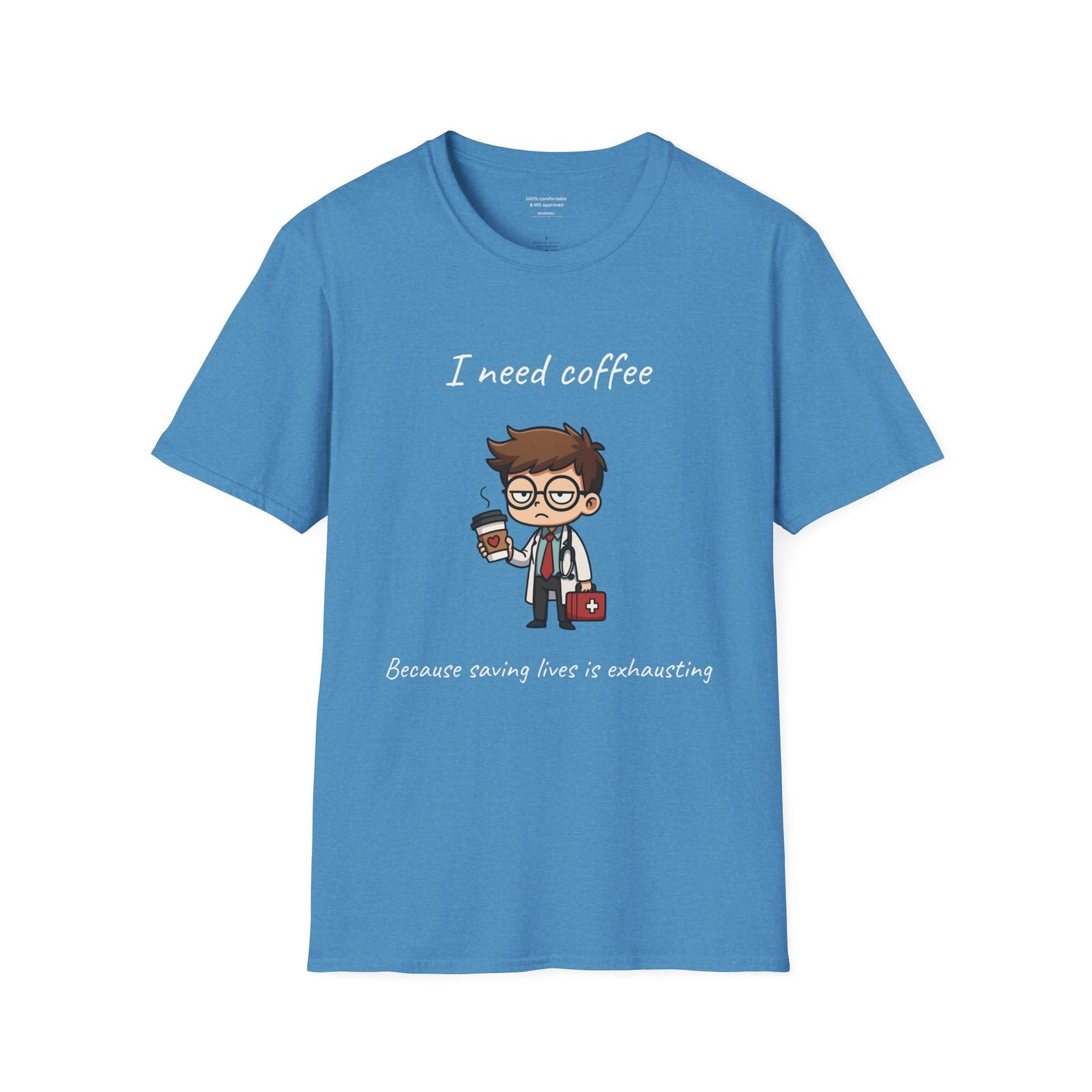 Need Coffee To Save Lives Shirt - Image 7