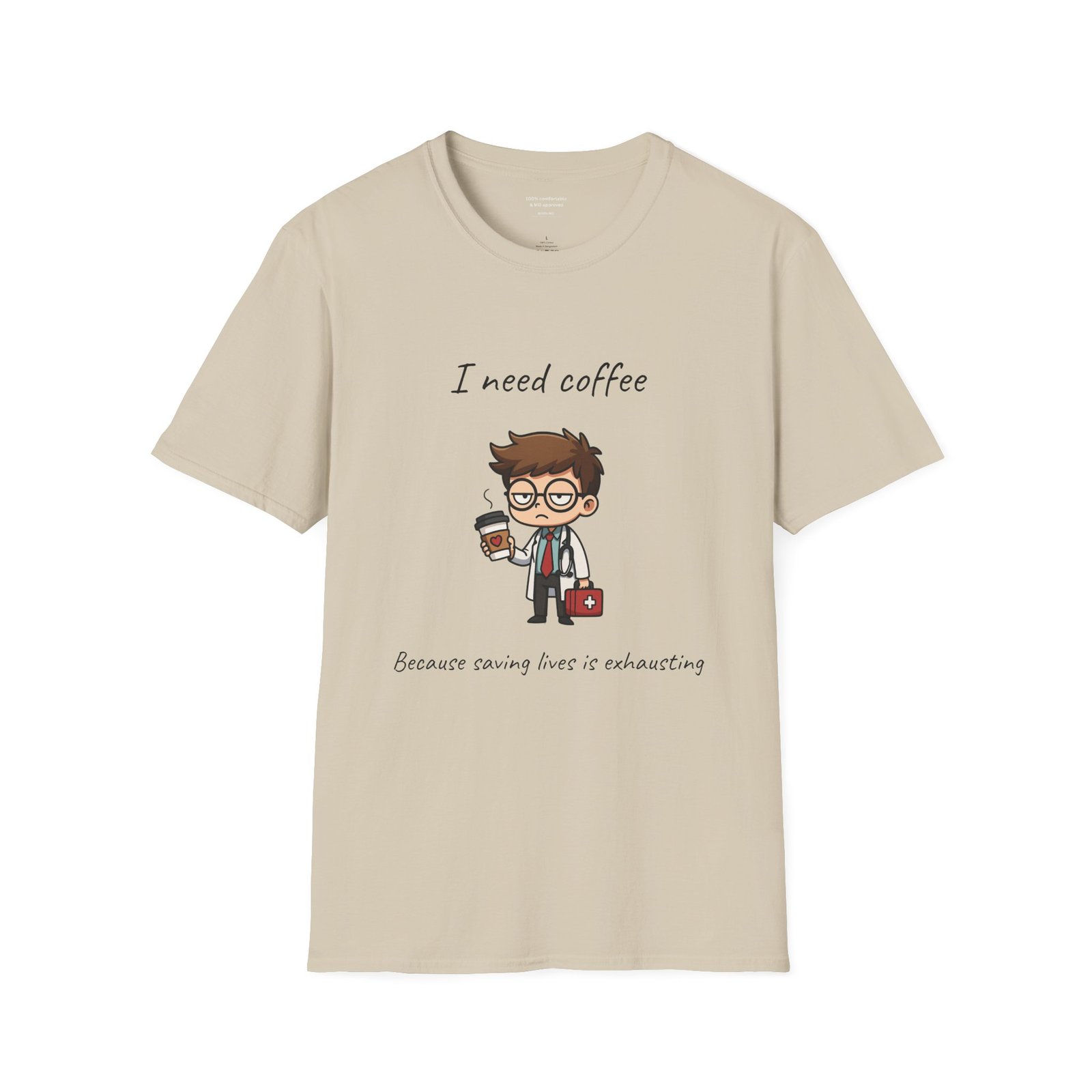 Need Coffee To Save Lives Shirt - Image 5