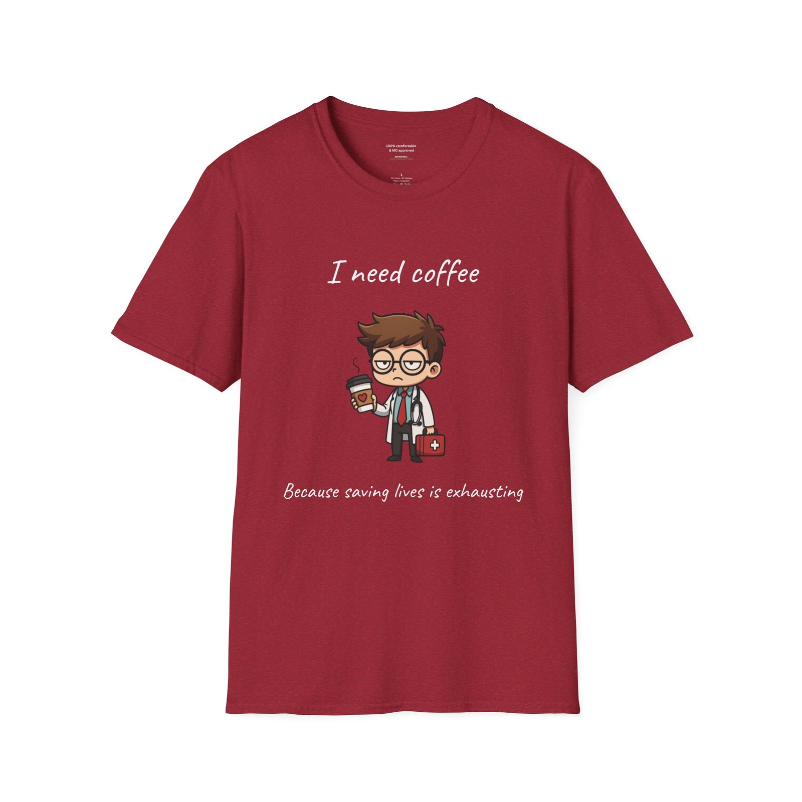 Need Coffee To Save Lives Shirt - Image 12