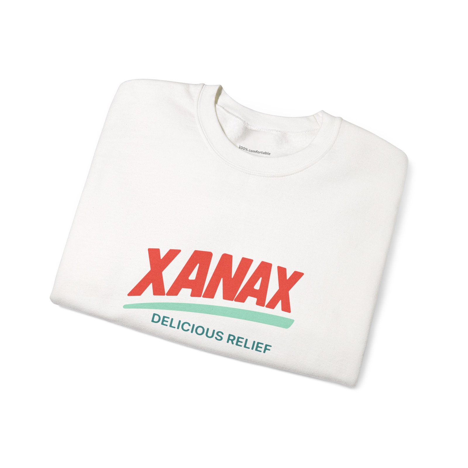 Xanax Logo Crewneck Sweatshirt - Image 3