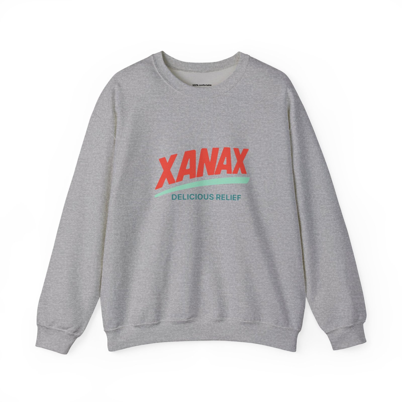 Xanax Logo Crewneck Sweatshirt - Image 5