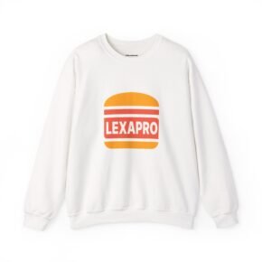 Lexapro Burger Logo Crewneck Sweatshirt