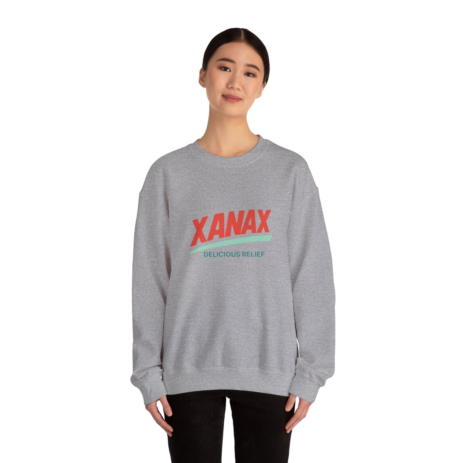 Xanax Logo Crewneck Sweatshirt - Image 8