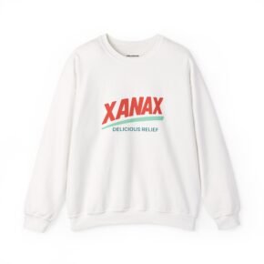 Xanax Logo Crewneck Sweatshirt