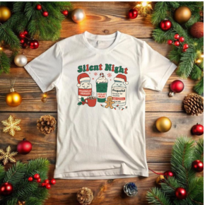 Silent Night Holiday Shirt