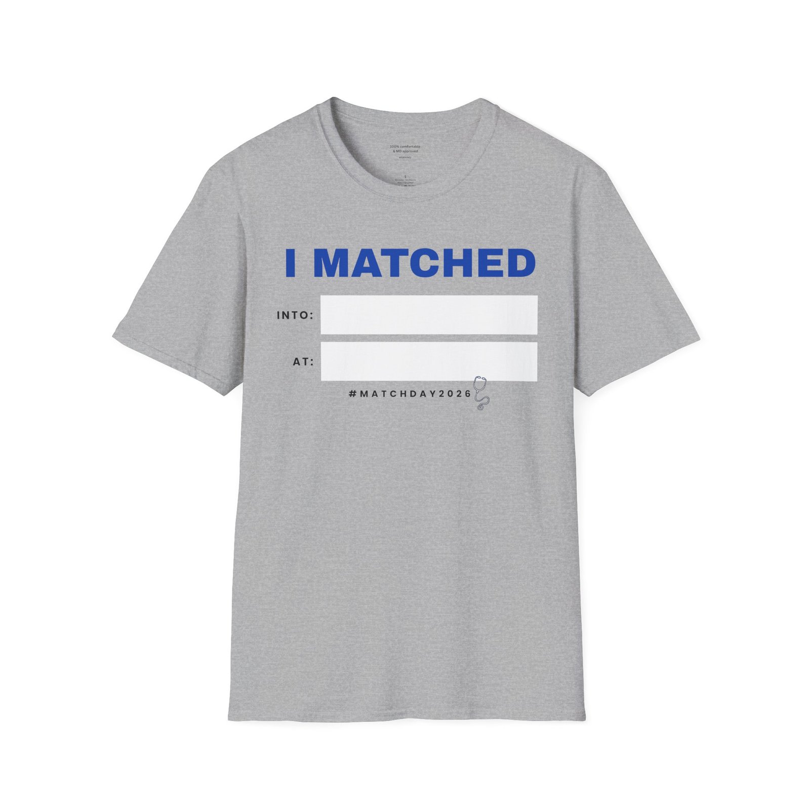 Match Day 2026 Shirt - Fill in the Blank - Image 4