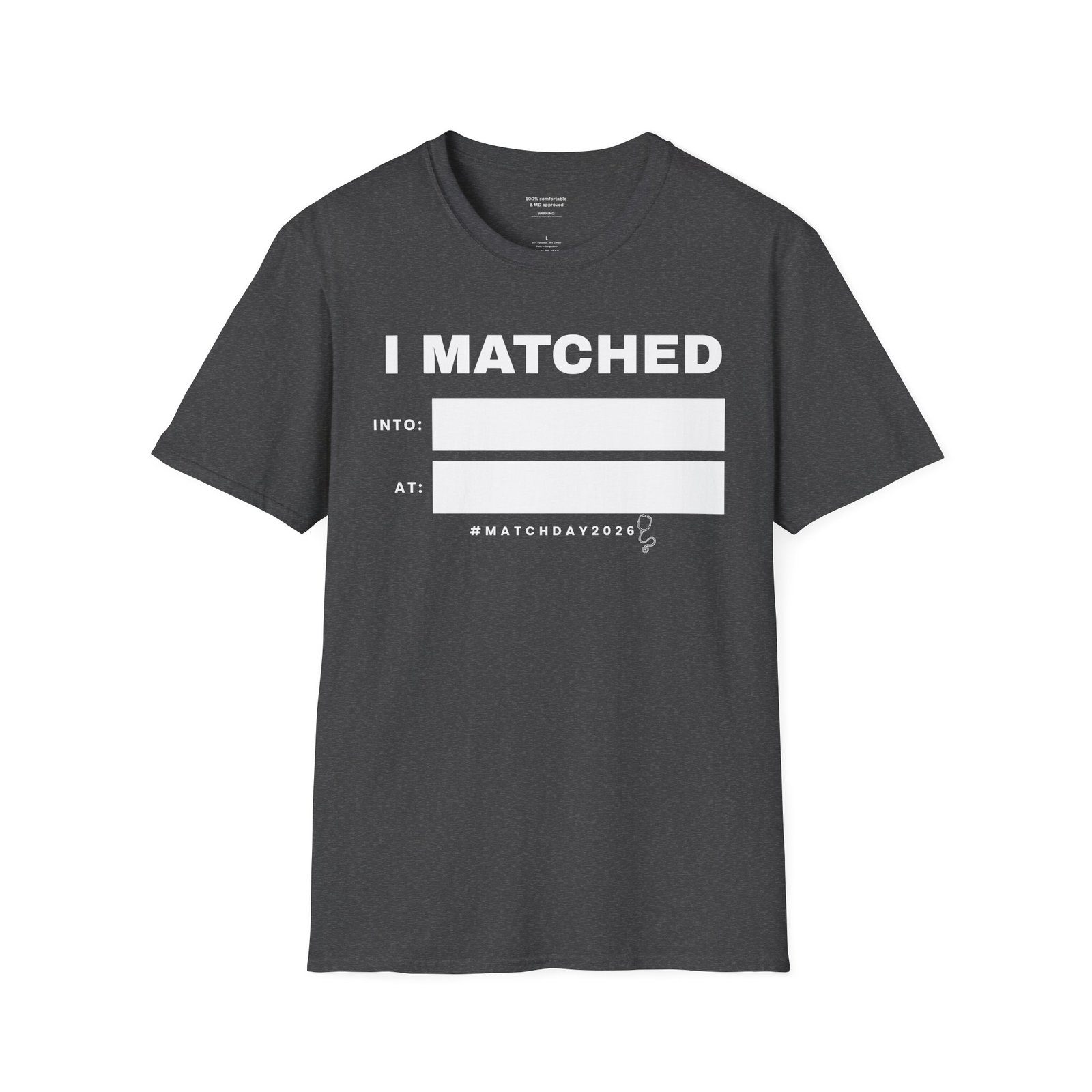 Match Day 2026 Shirt - Fill in the Blank - Image 5