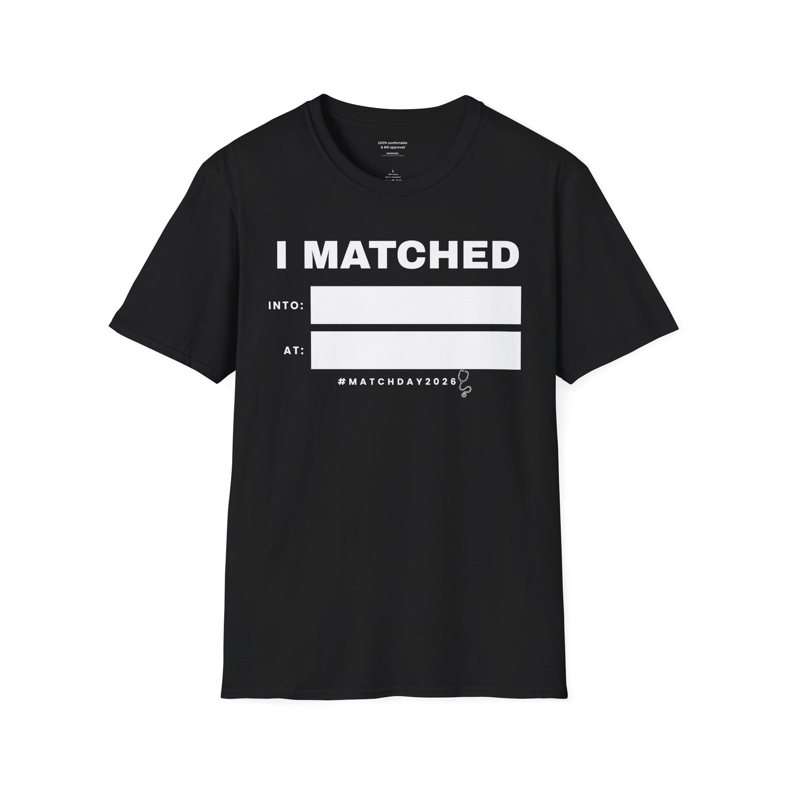 Match Day 2026 Shirt - Fill in the Blank - Image 3