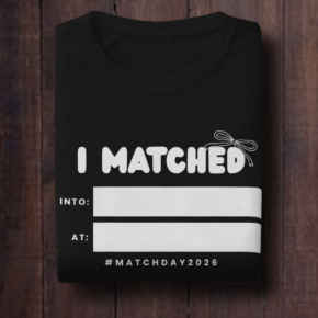 Match Day 2026 Shirt - Cute Bow Fill in the Blank