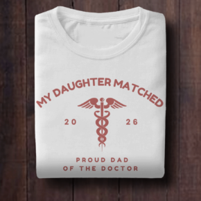 Daughter Match Day 2026 - Proud Dad