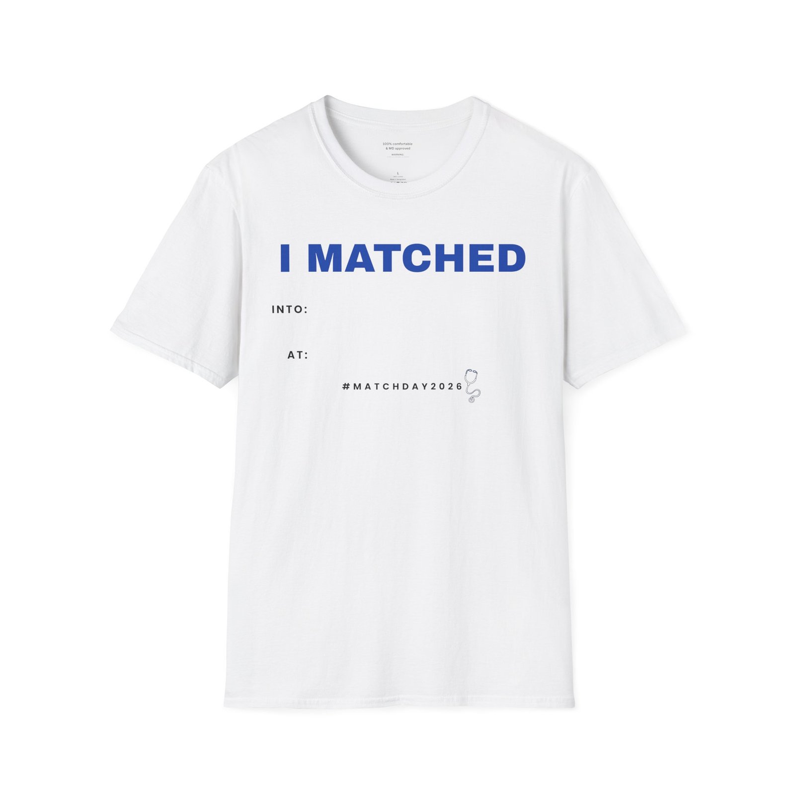 Match Day 2026 Shirt - Fill in the Blank - Image 2
